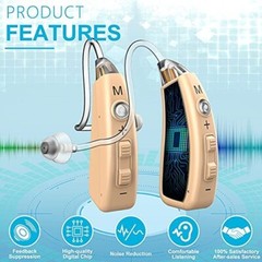 NAN0 Style RX2000 High – Definition Rechargeable Hearing Device Set USA SELLER!