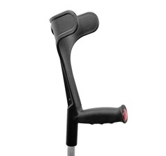 PEPE Mobility Forearm Crutches for Adults (x2 Units) PACK 2 MULETAS, Black