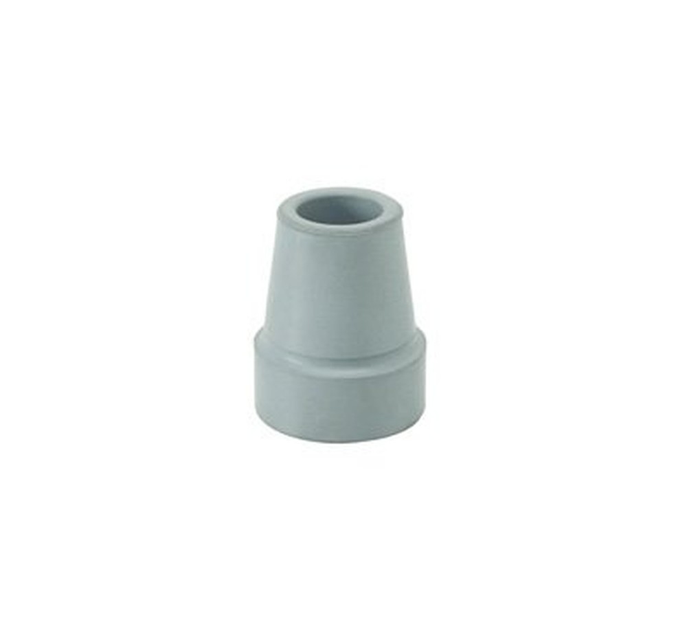 Lumex Replacement Tips for Aluminum Canes, Fits 3/4″ Tubing, Grey, LX9001