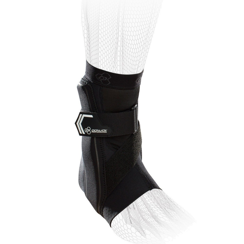DonJoy Performance Bionic Ankle Brace Drytex Sleeve Small Right (Black)