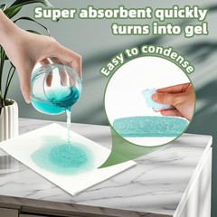 50 Pack Commode Liners with Super Absorbent Pads, Universal Fit All Standard …