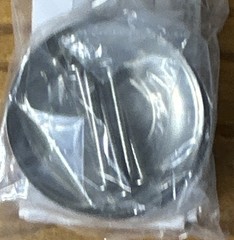 Moen RA8716D1GBN 16 In Angled Grab Bar Brushed Nickel Open Box ADA Compliant