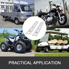 60/72/84/94“Aluminum Ramps 6000Lbs Truck Car Auto Trailer Ramps Hook end