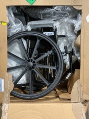 ProHeal 26″ Heavy Duty Bariatric Wheelchair for Adults BLACK 500LB Capacity NEW!