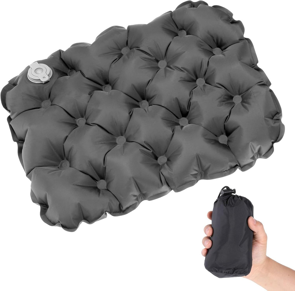 Inflatable Seat Cushion Portable Travel Airplane Seat Cushion Self-Inflating …