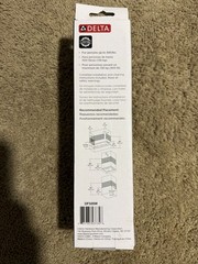 Delta 9” Grab Bar White Bathroom Safety Handle 300 lb 300 lb Capacity NEW