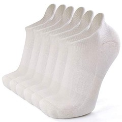 Merino Wool Compression Support Ankle Running Large-X-Large 6 Pairs White