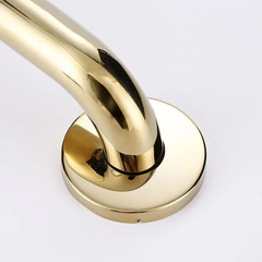 Gold Polished Brass Bathroom Bath Shower Safety Grab Bar Toilet Hand Rail Holder