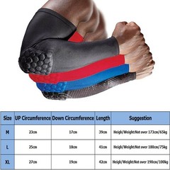 Knee Pad Basketball Leg Protector Long Crashproof Antislip Honeycomb Sleeve New