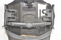 Motion Composites NXT Optima Carbon Backrest Frame – SEE PHOTOS – Heavy Wear