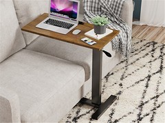 Over Bed Chair Table Hospital Overbed Height Adjustable Laptop Tray Stand Tilt