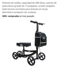 knee scooter – patinete de rodilla nueva en caja, nunca se utilizó