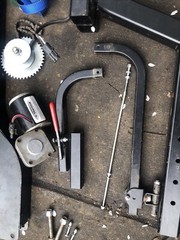 HARMAR AL225 LIFT ARM MOTOR 2 AXIS (parts Only See Description)