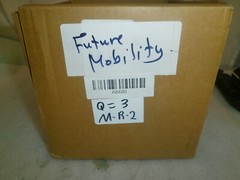 SET OF 2 WHEELCHAIR FUTURE MOBILITY BACK SUPPORT BRACKETS GOOD AS PICTURE