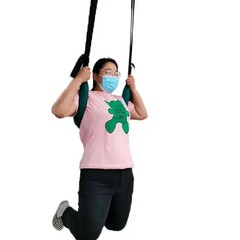 Latest Lumbar Vertebra Belt Sling Hanging Waist Tensioner Stretcher Spine Strap