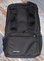 Inogen One G3 Backpack Padded Straps With Spare Battery Storage Black