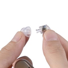 1 Pair Hearing Aids for Seniors Rechargeable Hearing Aid with Noise Cancelling