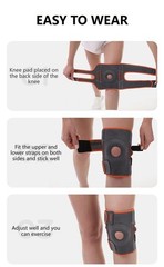 Aolikes 1pcs Knee Brace for Women & Men with Side Stabilizers, Patella Knee Brac