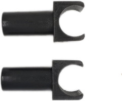 Wheelchair Seat Rail Guide,Fits 7/8 Inch Tubing,Steel Standard Wheelschairs and