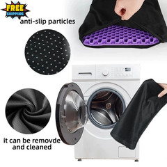 Gel Seat Cushion Honeycomb Cooling Pad for Office Car Tailbone Pain Relief