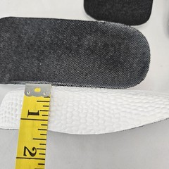 2 Pairs Sneakers Orthopedic Insole 2.5 cm High Cushion Arch Support Heel Pain