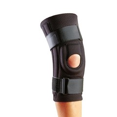 Hely & Weber Knee Sleeve Open Patella / Open Popliteal, Black, XXX-Large