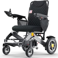 20″ Wide Seat Electric Wheelchairs for Adults, 400LB Capacity, 30 Mile Range