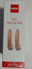 RCA OTC Beige Rechargeable 15 Hour Behind Ear Right & Left Hearing Aid Pair