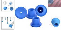 1″ I.D Non-Skid Replacement Feet for Shower Stools – Secure & Reliable Support