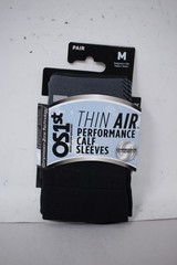 NEW OS1st Thin Air Performance Calf Sleeve Compression Reflective Pair Set Med