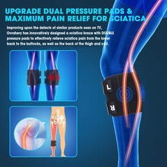 Adjustable Sciatic Nerve Brace for Adults – Lightweight Design for Daily Relief