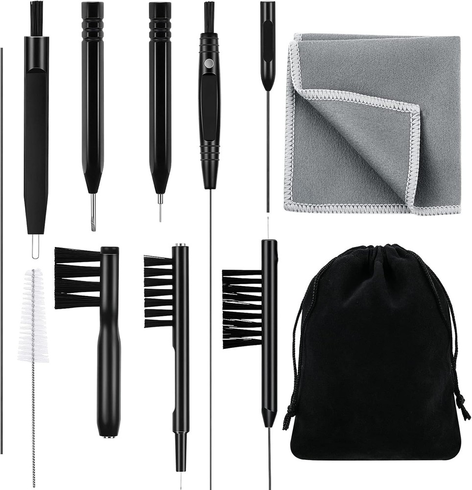 Hearing Aid Cleaning Kit Multi Tool Set 12PCS