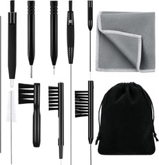 Hearing Aid Cleaning Kit Multi Tool Set 12PCS