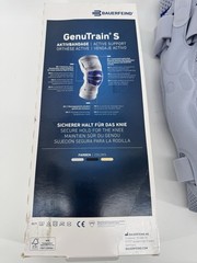 Bauerfeind GenuTrain S Hinged Knee Brace Size 6-Left – Titan Color