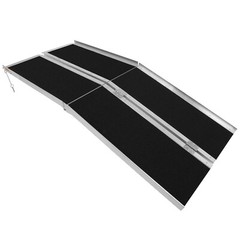 10 FT Multi Fold Breifcase Aluminum Wheelchair Ramp Rated 600 LB New