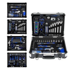 Home Tool Kit, 259-Piece Household Hand Tool Set with Heavy Duty Aluminium