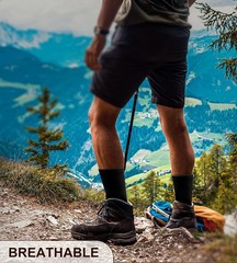 6 Pairs of Breathable Compression Socks for Men – Perfect for Active Lifestyle