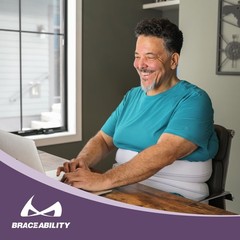 BraceAbility Plus Size Abdominal Binder for Post Surgery Recovery – Bariatric…