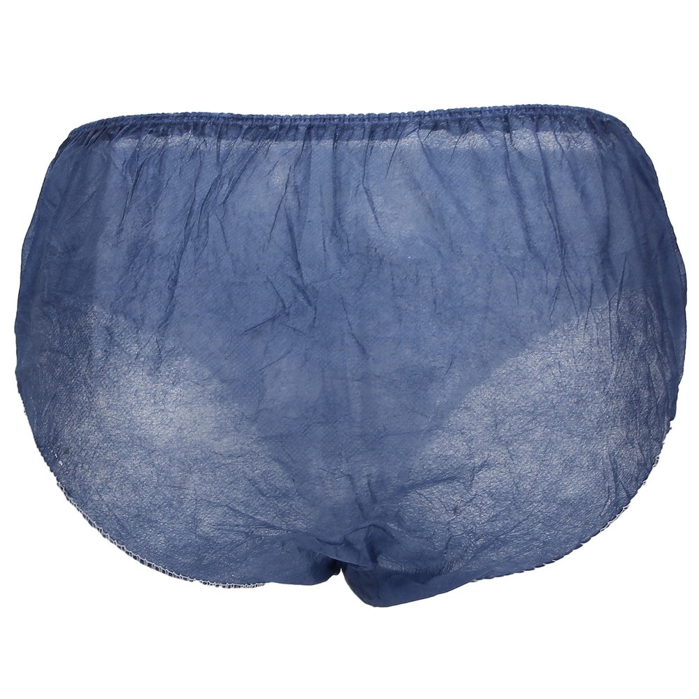 20pcs Breathable Underwear Non-Woven Underpants For Hair Salons Blue Popular