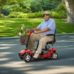 Pro 4 Wheel Mobility Scooter Power Folding Travel Electric Wheelchairs Scooter