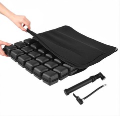 Inflatable Air Seat Cushion, Adjustable Pressure Sore Relief Cushions with Pu…