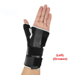 GOBYGO 1Pcs Adjustable Wrist Brace Steel Plate Wrist Brace Carbon Fiber Thumb St