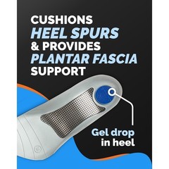Airplus Plantar Fasciitis Total Arch Support Orthotic 3/4 Length Shoe Insole…