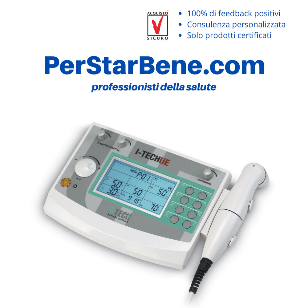 ULTRASUONO TERAPIA PROFESSIONALE IACER I-TECH UE – con elettroterapia