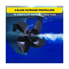 YOUNG PROPS 13 1/2 x 15 (Hub Kits Included) Upgrade Aluminum Boat Propeller f…