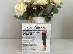 Calf Copper Infused Compression Sports Sleeve