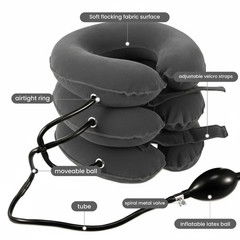 Neck Stretcher for Pain Relief & Cervical Traction – Massager & Relaxer
