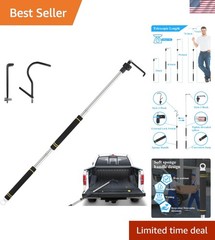 Versatile 34-70in Truck Cargo Grabber Tool – Stainless Steel & Wear-Resistant