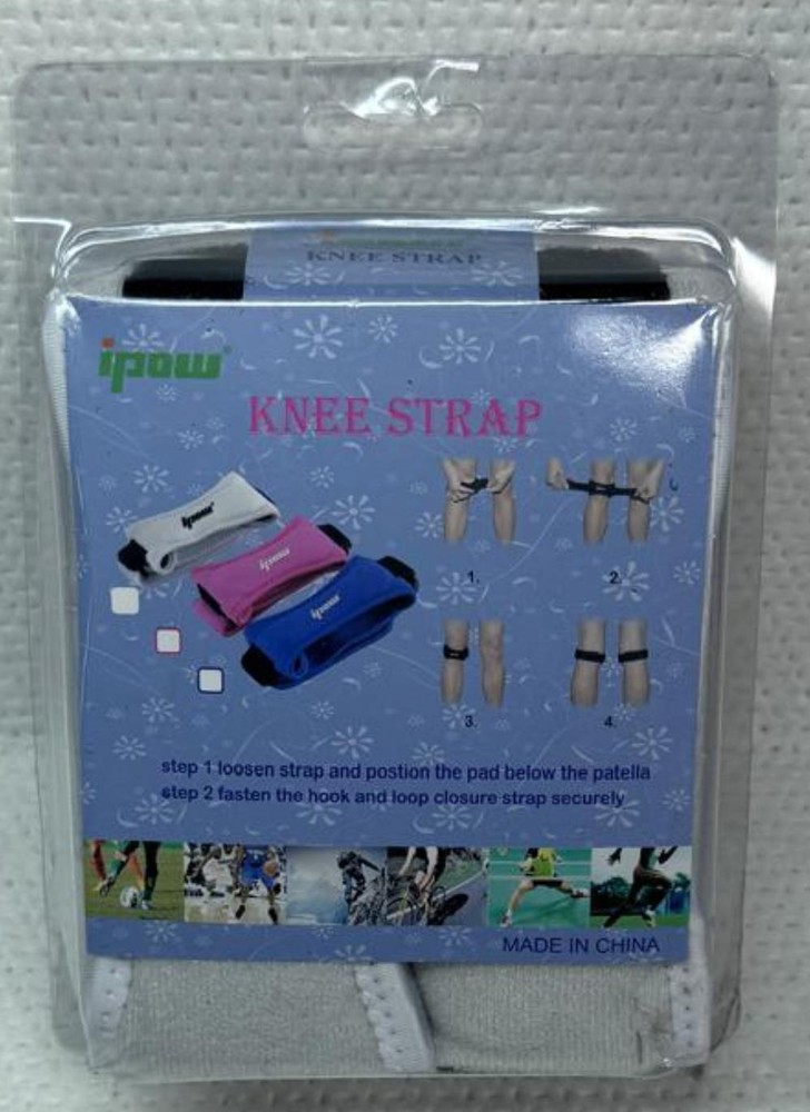 IPOW 2 Pack Knee Pain Relief & Patella Stabilizer Knee Strap Brace Support