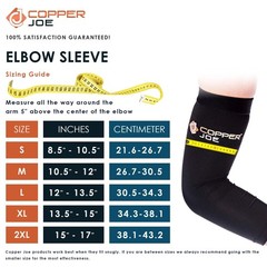 Athlete Performance Pack Copper Infused Knee Elbow Wrist Calf Compression Bundle
